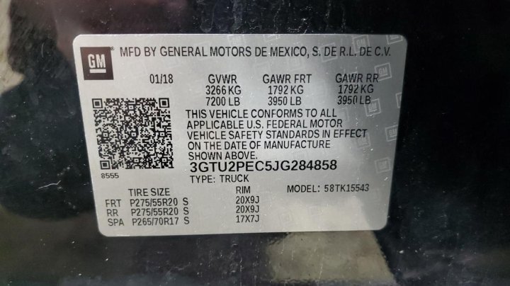 GMC Sierra K1500 DENALI 2018