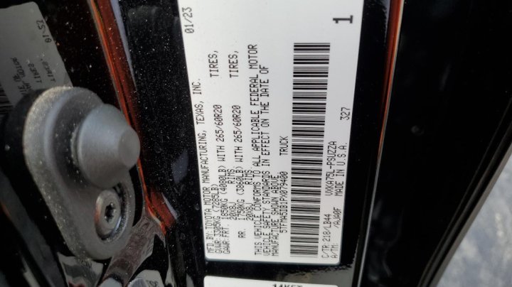 Toyota TUNDRA CREWMAX PLATINUM 2023