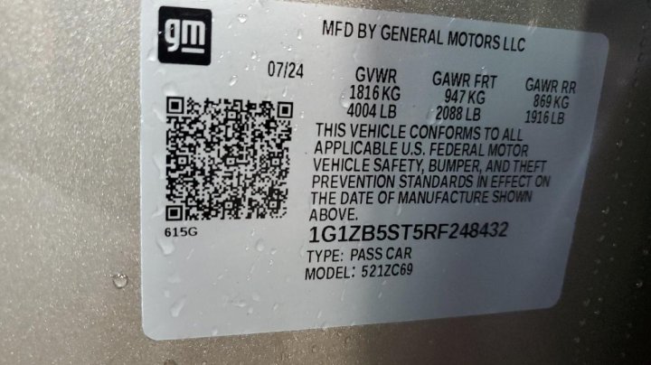 Chevrolet Malibu LS 2024