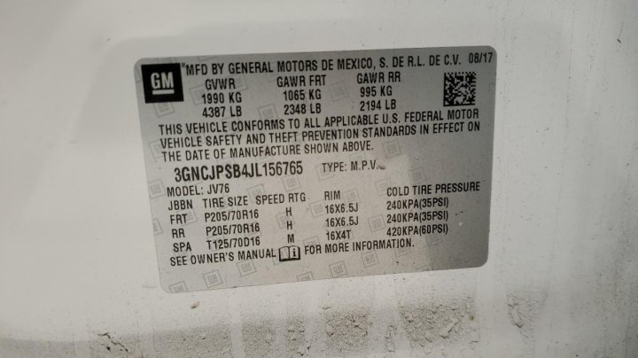 Chevrolet Trax 1LT 2018