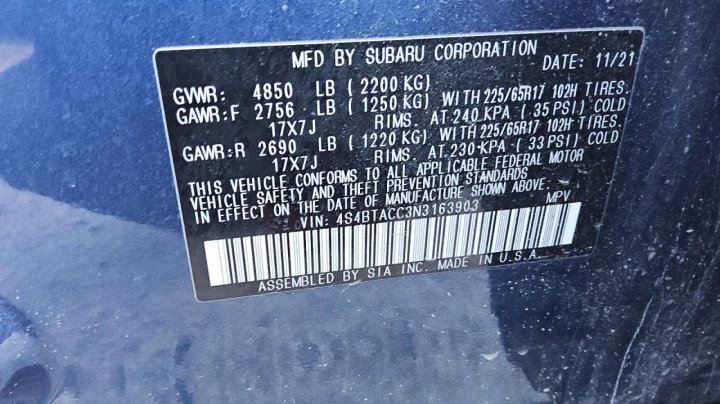 Subaru Outback PREMIUM 2022