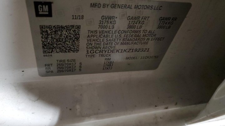 Chevrolet Silverado K1500 LT 2019