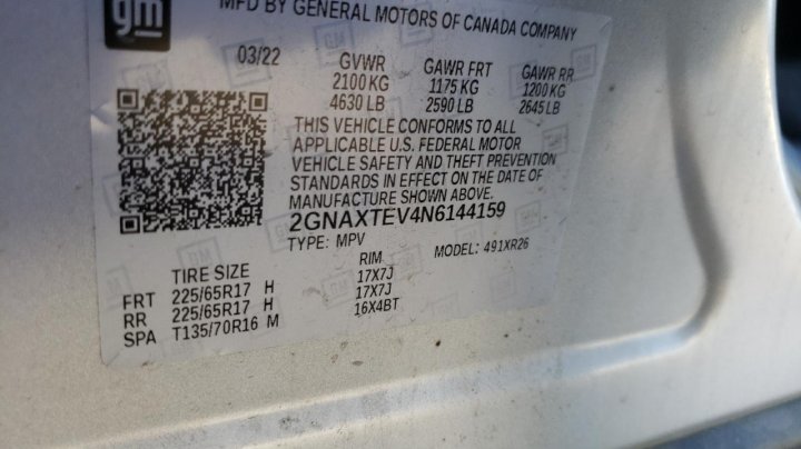Chevrolet Equinox LT 2022