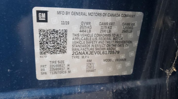 Chevrolet Equinox LT 2020