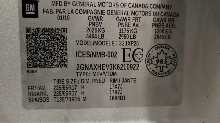 Chevrolet Equinox LS 2019