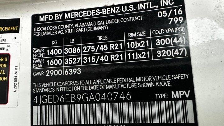 Mercedes-Benz GLE-Class 450 4MATIC 2016