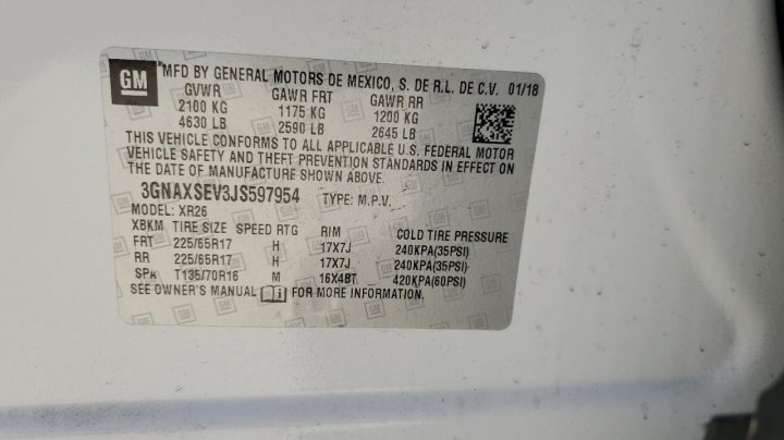 Chevrolet Equinox LT 2018