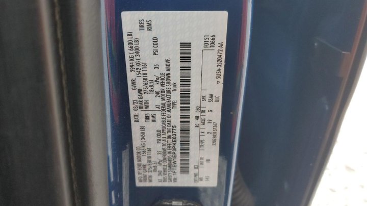 Ford F150 SUPERCREW 2023