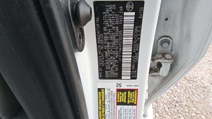 Toyota Camry XLE 2023