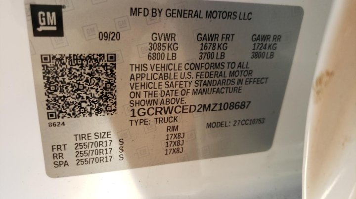 Chevrolet Silverado C1500 LT 2021