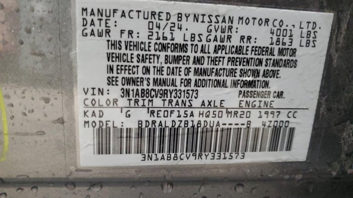 Nissan Sentra SV 2024