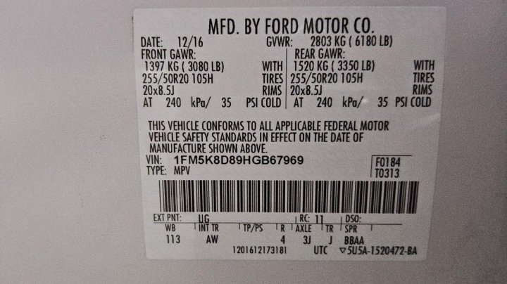 Ford Explorer XLT 2017