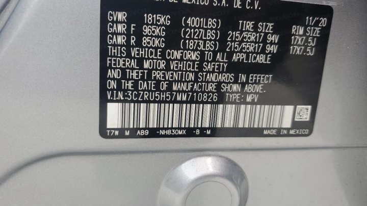 Honda HR-V EX 2021