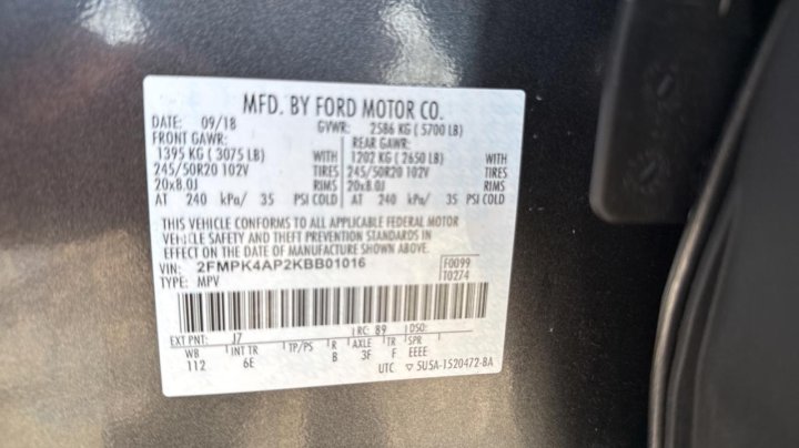 Ford EDGE ST 2019