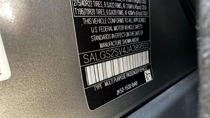Land Rover Range Rover HSE 2018