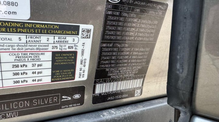 Land Rover Range Rover HSE DYNAMIC 2018