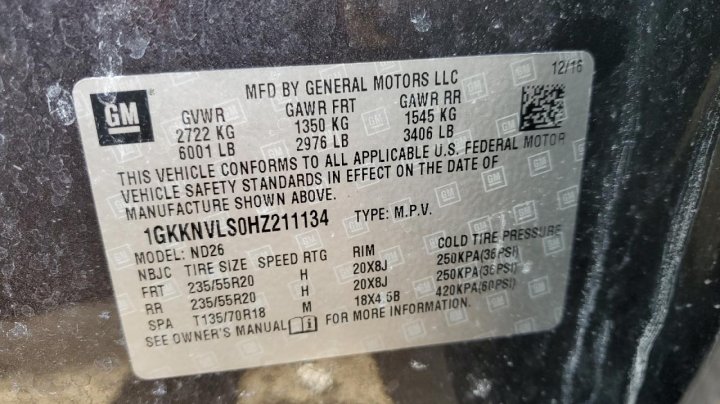 GMC Acadia ALL TERRAIN 2017