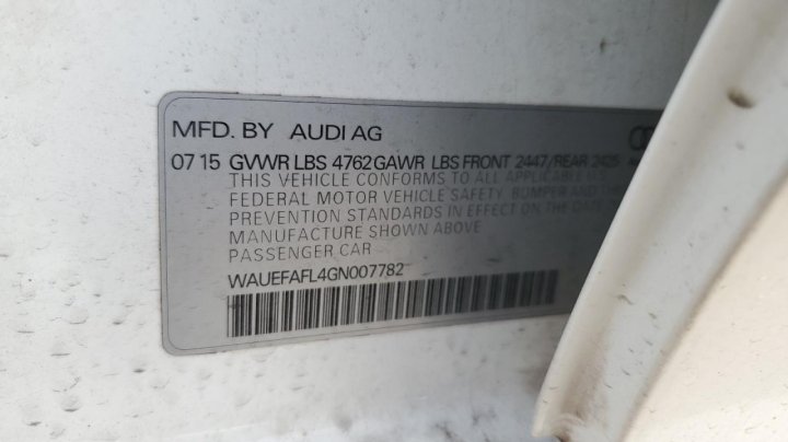 Audi A4 Premium Plus S-Line 2016