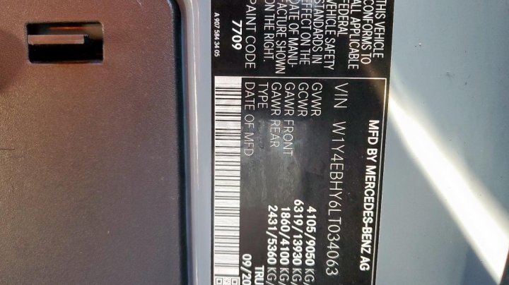 Mercedes-Benz Sprinter 2500 2020