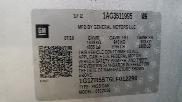 Chevrolet Malibu LS 2020
