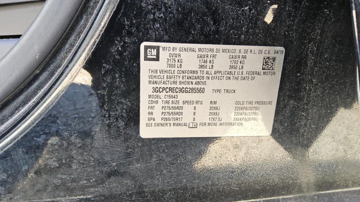 Chevrolet Silverado C1500 LT 2016