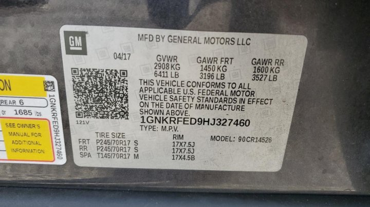 Chevrolet Traverse LS 2017