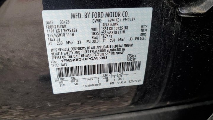 Ford Explorer XLT 2023