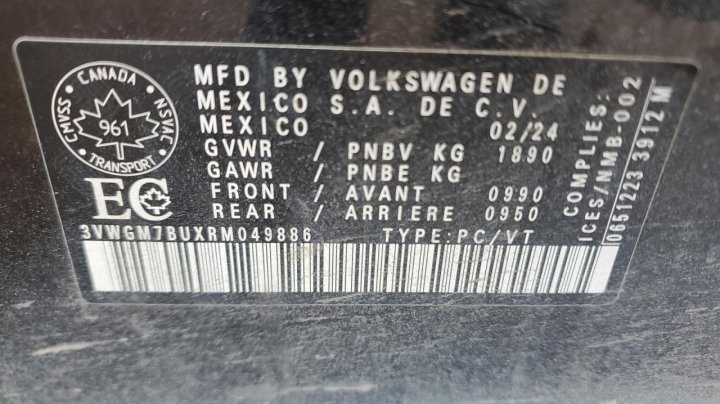 Volkswagen JETTA SEL 2024