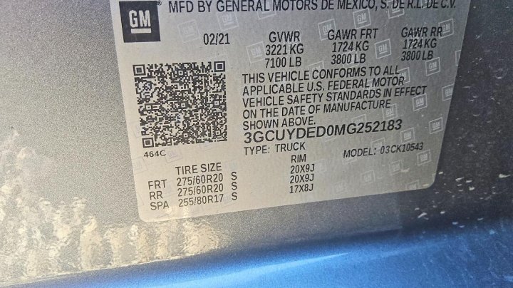 Chevrolet Silverado  2021
