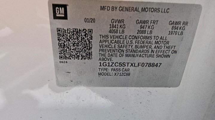Chevrolet Malibu  2020