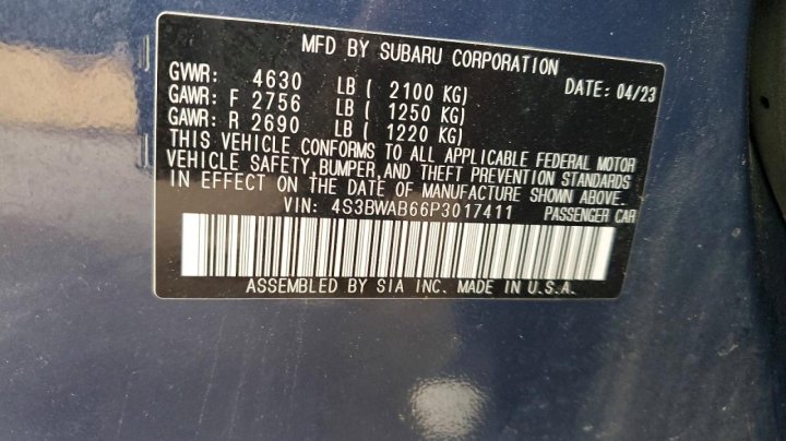 Subaru Legacy  2023