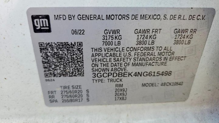 Chevrolet Silverado  2022