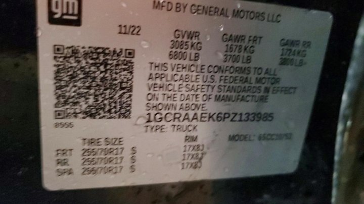 Chevrolet Silverado  2023