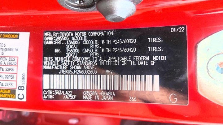 Toyota 4runner  2022
