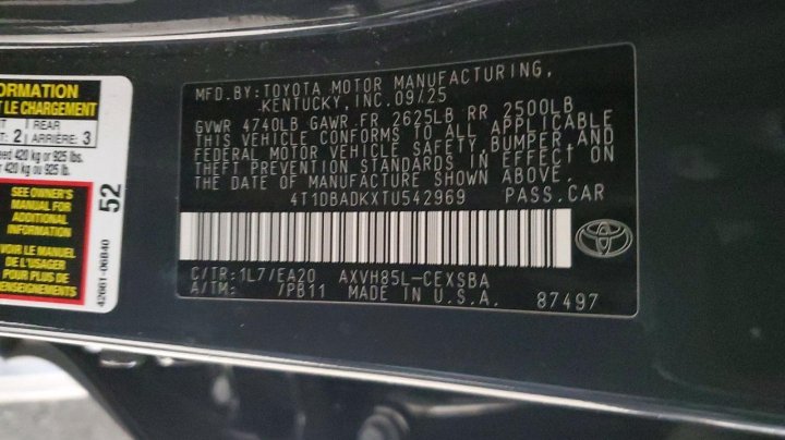 Toyota Camry  2026