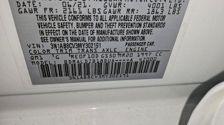 Nissan Sentra  2021