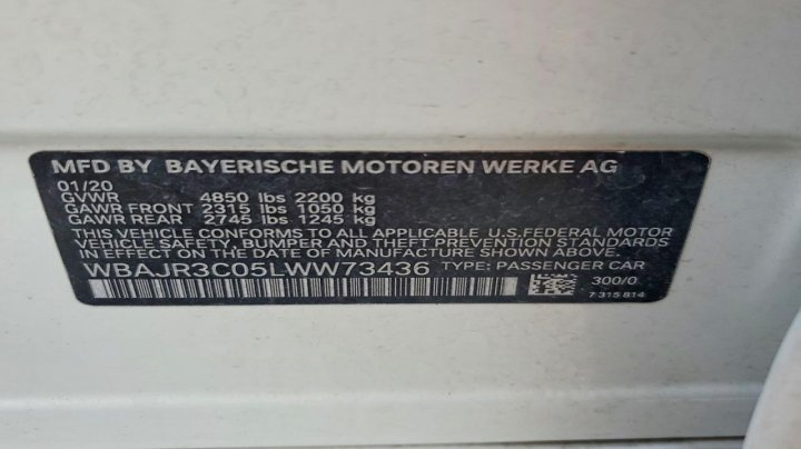 BMW 530  2020
