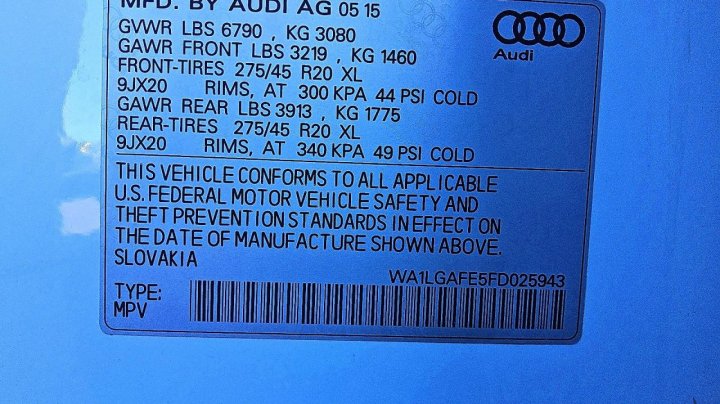 Audi Q7  2015