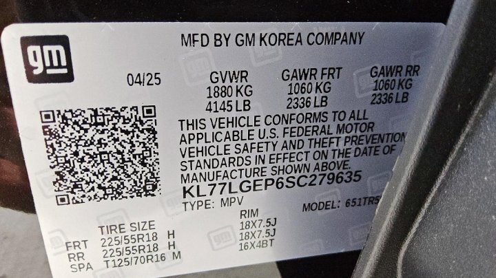 Chevrolet Trax  2025