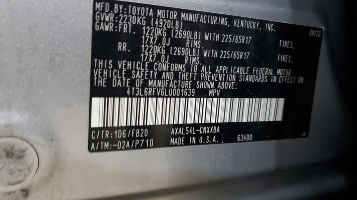 Toyota RAV4  2020