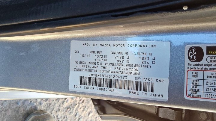 Mazda 3  2016
