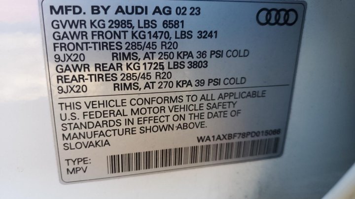 Audi Q7 PREMIUM 2023