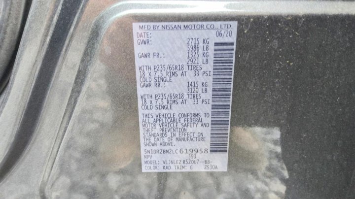 Nissan Pathfinder  2020