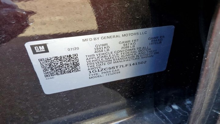 Chevrolet Malibu  2020