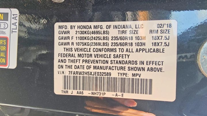 Honda CR-V  2018