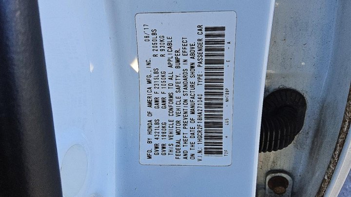 Honda Accord  2017