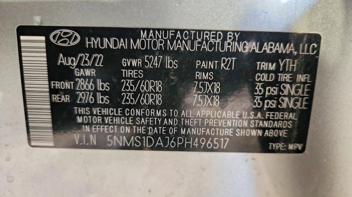 Hyundai SANTA  2023
