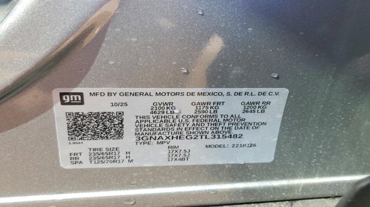 Chevrolet Equinox  2026