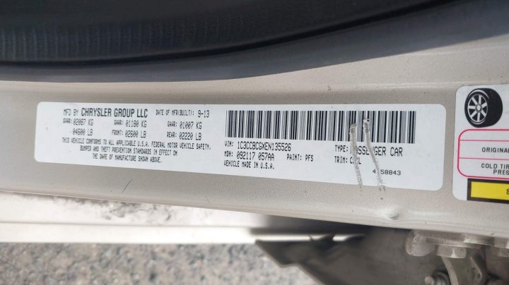 CHRYSLER 200 LIMITED 2014