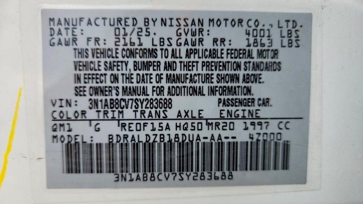 Nissan Sentra  2025